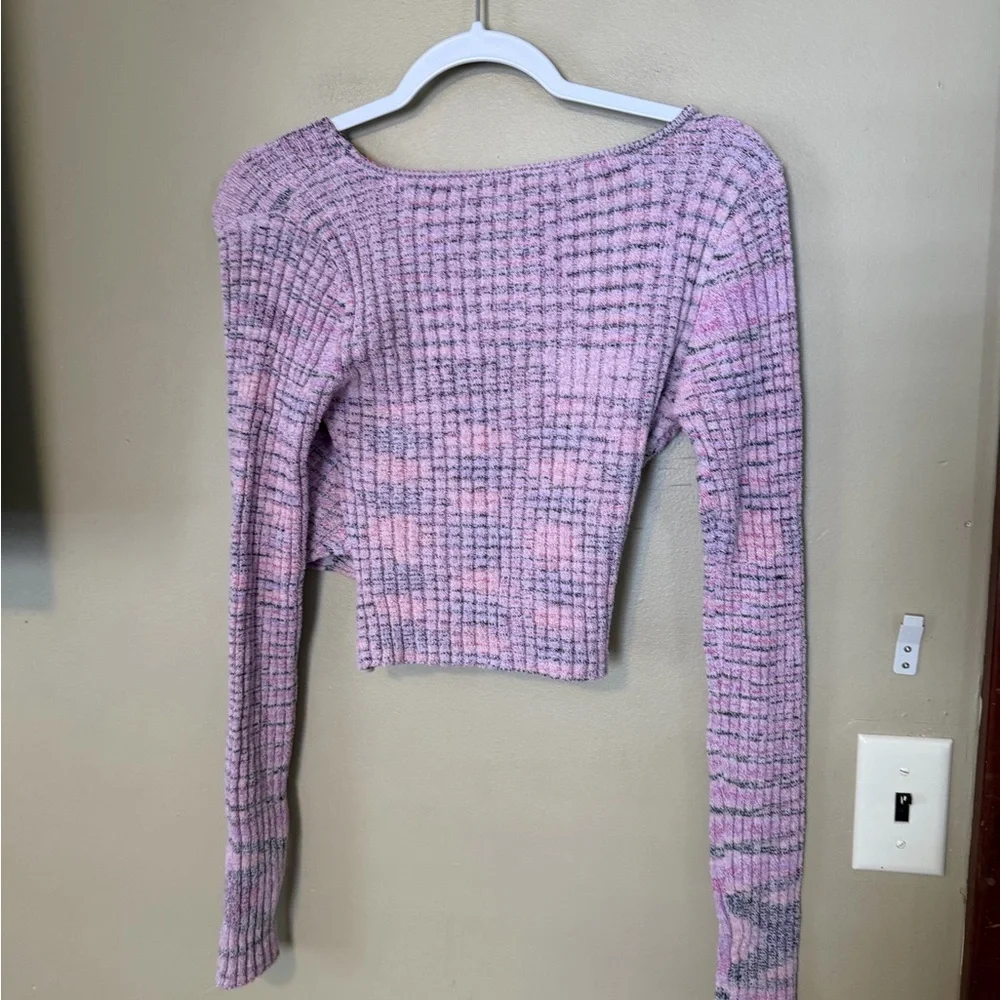 Free People Brook Wrap Sweater NEW